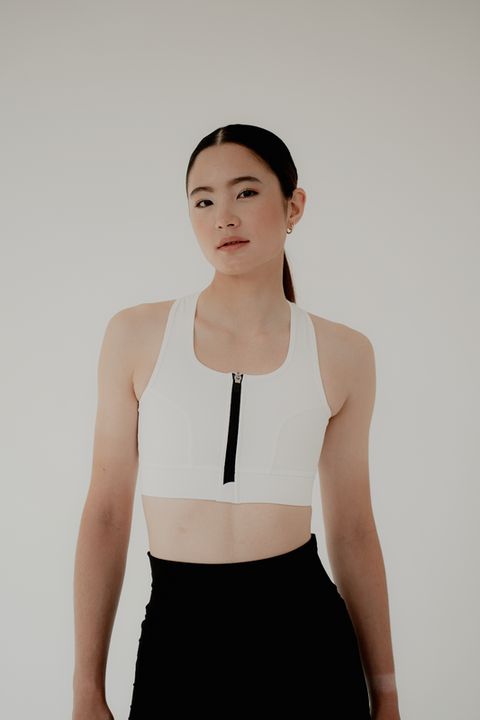 Elevate Sports Bra - Off-White-hover
