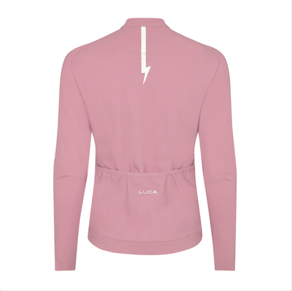 Pink-cycling-jacket